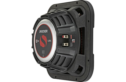 Kicker 46L7T104 L7T Series shallow-mount 10" dual 4-ohm voice coil component subwoofer