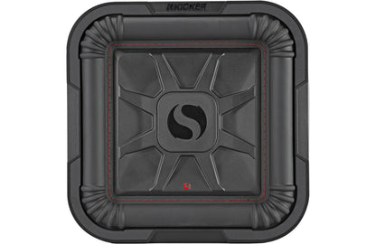 Kicker 46L7T104 L7T Series shallow-mount 10" dual 4-ohm voice coil component subwoofer
