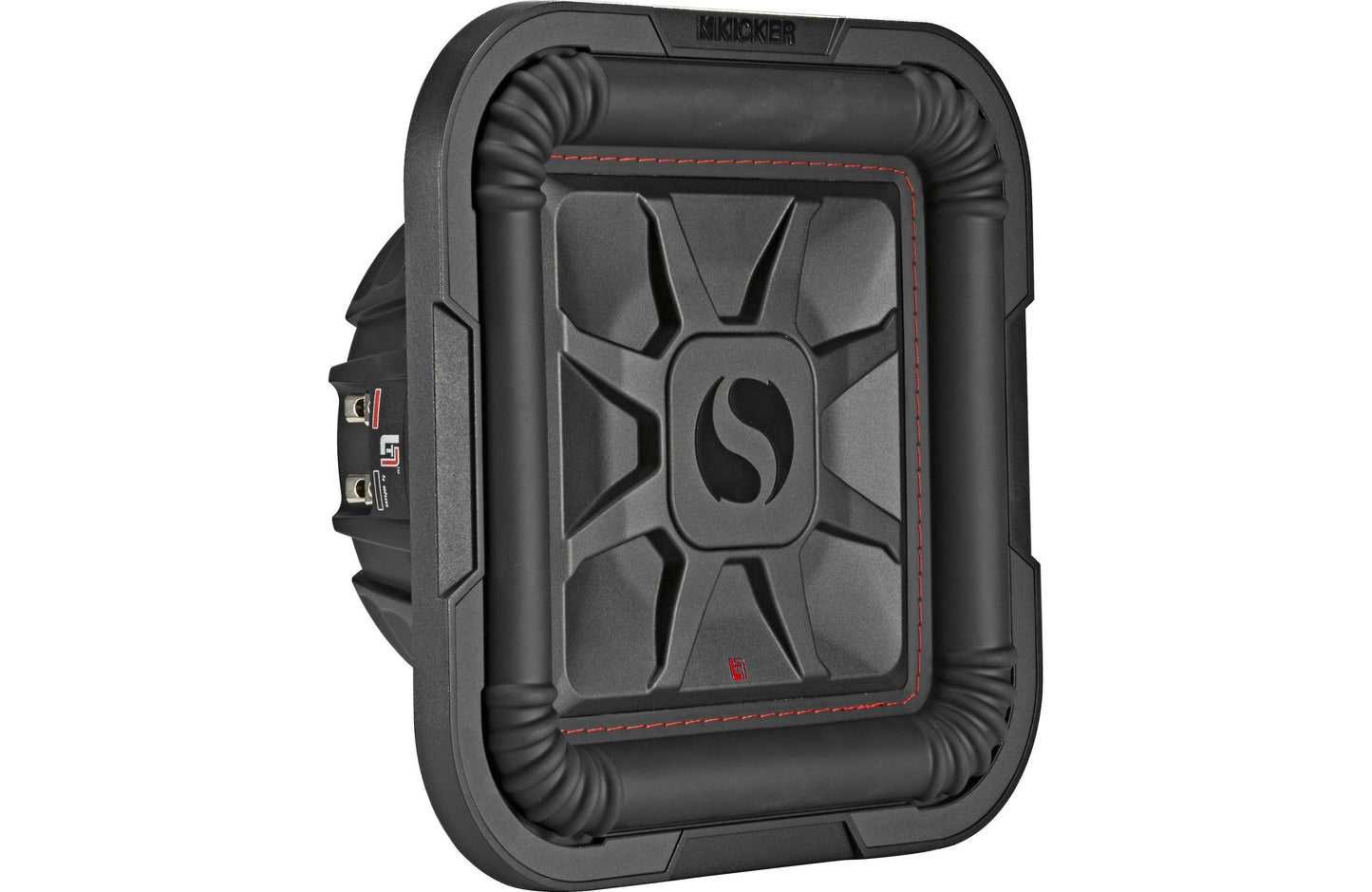 Kicker 46L7T104 L7T Series shallow-mount 10" dual 4-ohm voice coil component subwoofer