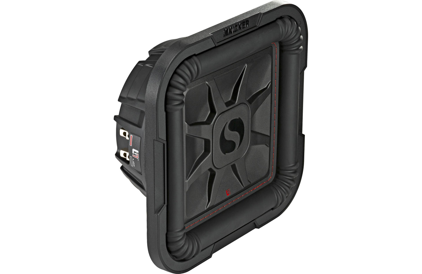 Kicker 46L7T104 L7T Series shallow-mount 10" dual 4-ohm voice coil component subwoofer