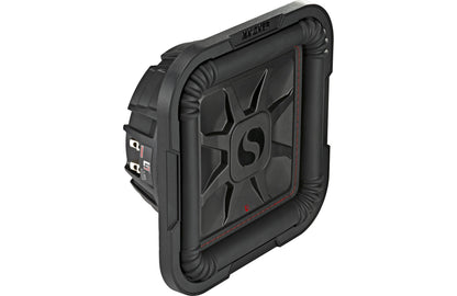 Kicker 46L7T104 L7T Series shallow-mount 10" dual 4-ohm voice coil component subwoofer