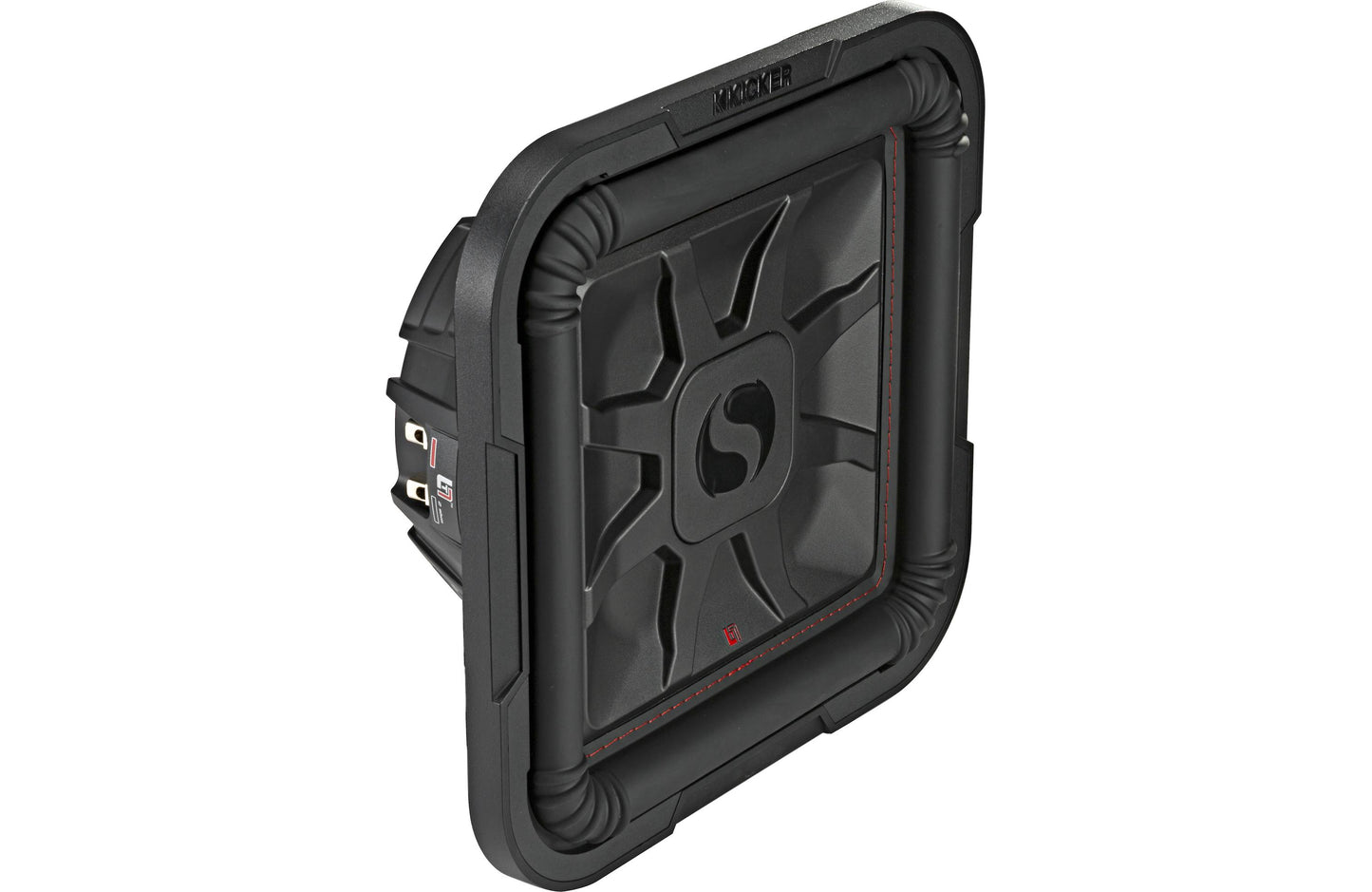 Kicker 46L7T122 Solo-Baric L7T Series shallow-mount 12" dual 2-ohm voice coil component subwoofer