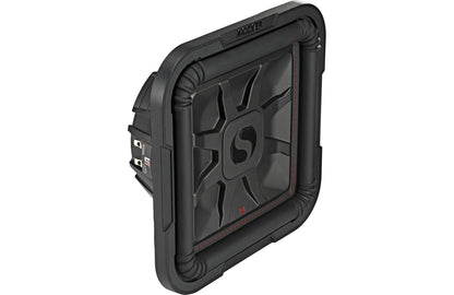 Kicker 46L7T122 Solo-Baric L7T Series shallow-mount 12" dual 2-ohm voice coil component subwoofer