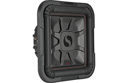 Kicker 46L7T122 Solo-Baric L7T Series shallow-mount 12" dual 2-ohm voice coil component subwoofer