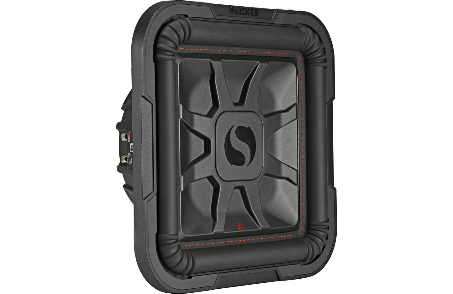 Kicker 46L7T124 Solo-Baric L7T Series shallow-mount 12" dual 4-ohm voice coil component subwoofer