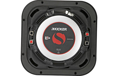 Kicker 46L7T82 L7T Series shallow-mount 8" dual 2-ohm voice coil component subwoofer