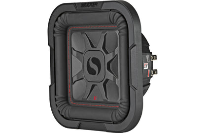 Kicker 46L7T84 L7T Series shallow-mount 8" dual 4-ohm voice coil component subwoofer