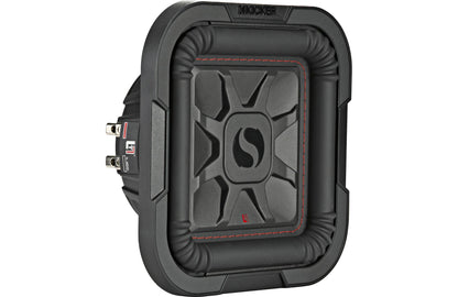 Kicker 46L7T84 L7T Series shallow-mount 8" dual 4-ohm voice coil component subwoofer