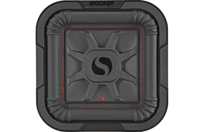 Kicker 46L7T84 L7T Series shallow-mount 8" dual 4-ohm voice coil component subwoofer