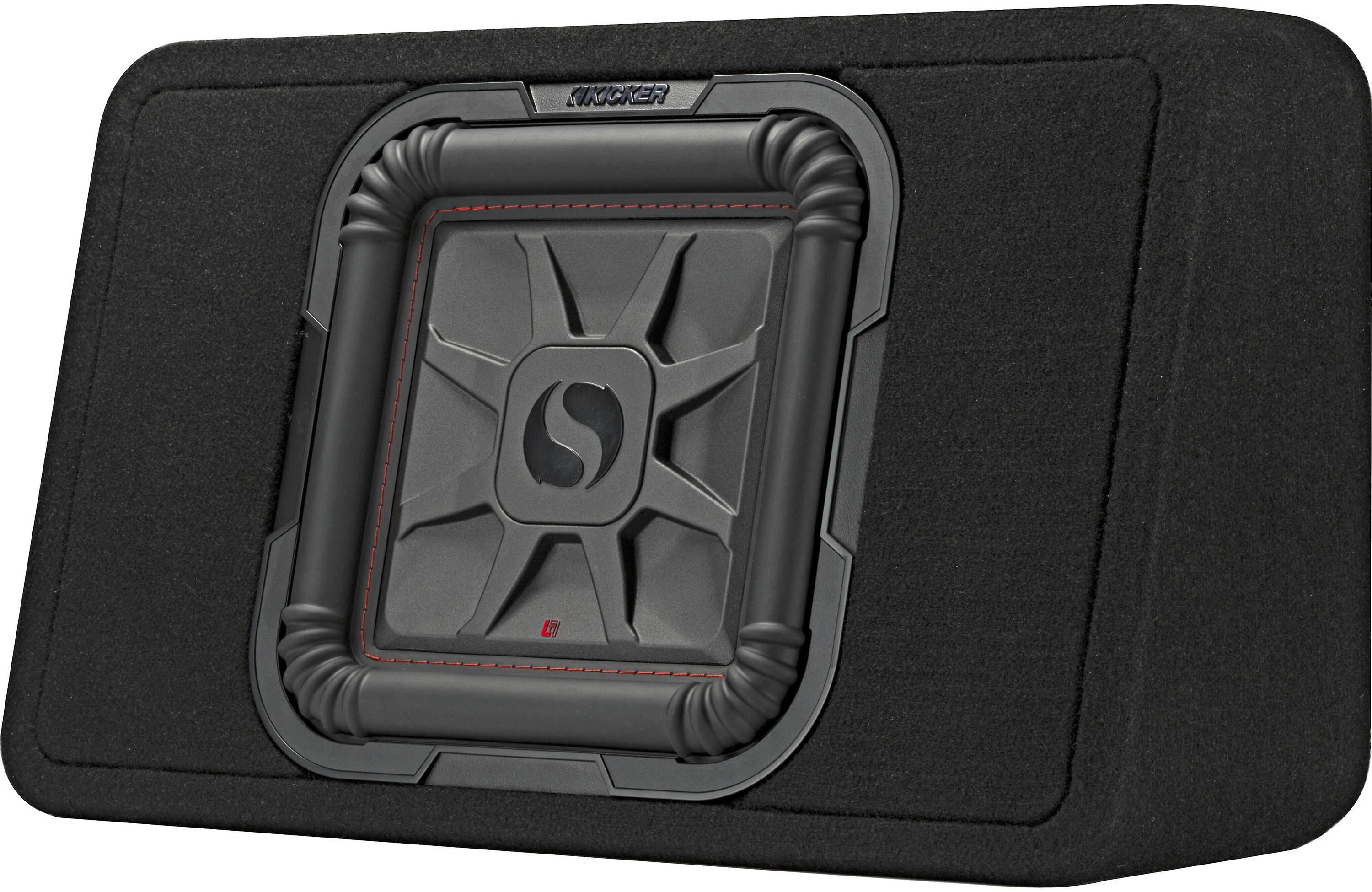 KICKER 46L7T102 Subwoofer Auto 10" L7T Shallow Mount - Doppia Bobina 2 Ohm Per Bassi Profondi