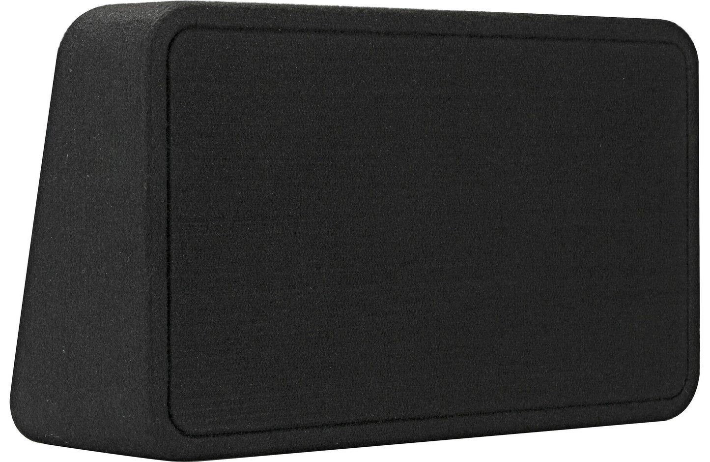 Kicker 46TL7T82 Sealed 2-ohm enclosure with single square L7T Series 8" shallow-mount subwoofer