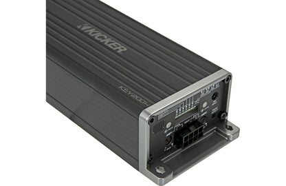 Kicker 47KEY200.4 Compact 4-channel car amplifier with automatic tuning DSP — 50 watts RMS x 4