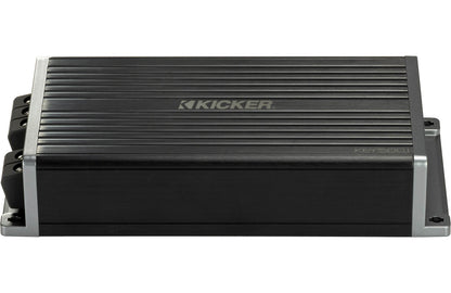 Kicker 47KEY500.1 Compact mono subwoofer amplifier with automatic tuning DSP — 500 watts RMS at 1 ohm