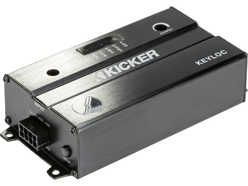 Kicker 47KEYLOC Smart Line Output Converter 2-channel LOC with automatic tuning DSP