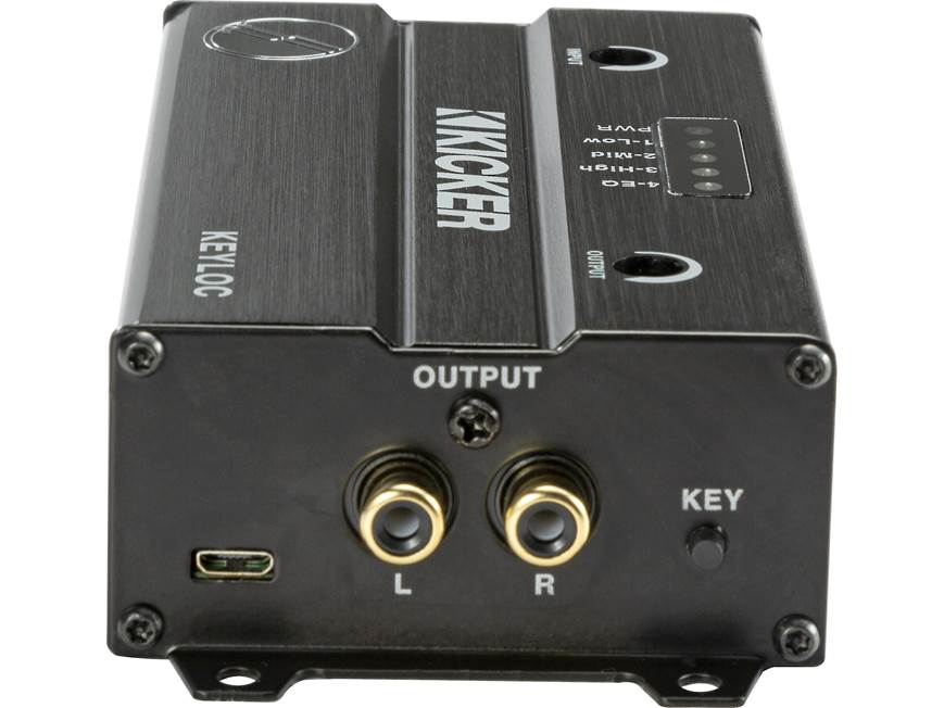 Kicker 47KEYLOC Smart Line Output Converter 2-channel LOC with automatic tuning DSP