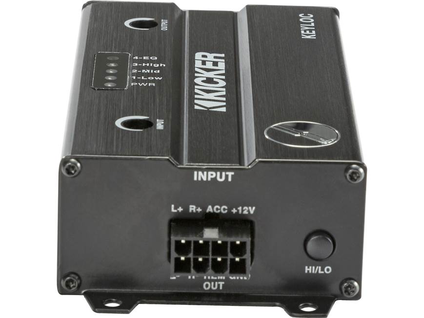 Kicker 47KEYLOC Smart Line Output Converter 2-channel LOC with automatic tuning DSP