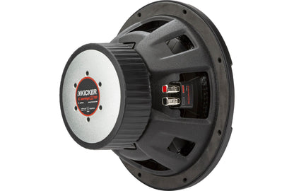 Kicker 48CWR104 CompR Series 10" subwoofer with dual 4-ohm voice coils