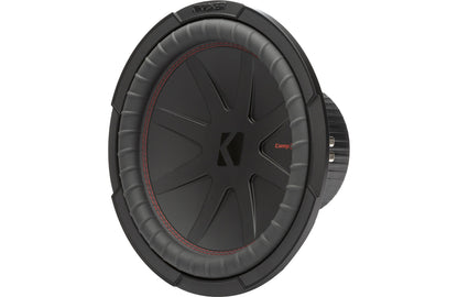 Kicker 48CWR122 CompR Series 12" subwoofer with dual 2-ohm voice coils