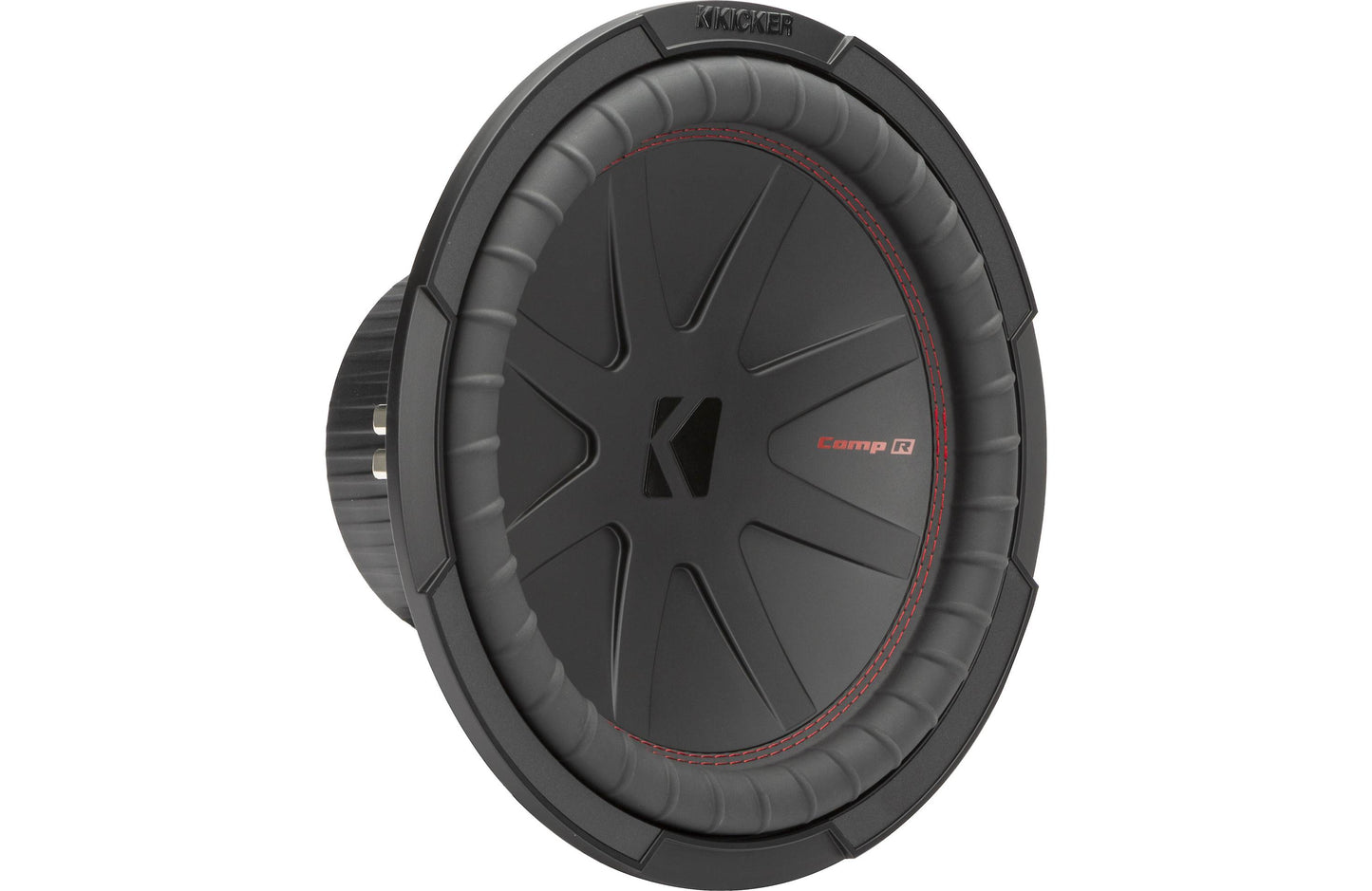 Kicker 48CWR122 CompR Series 12" subwoofer with dual 2-ohm voice coils