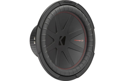 Kicker 48CWR122 CompR Series 12" subwoofer with dual 2-ohm voice coils