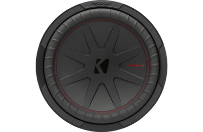Kicker 48CWR122 CompR Series 12" subwoofer with dual 2-ohm voice coils