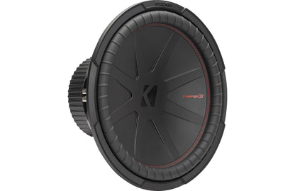 Kicker 48CWR152 CompR Series 15" subwoofer with dual 2-ohm voice coils