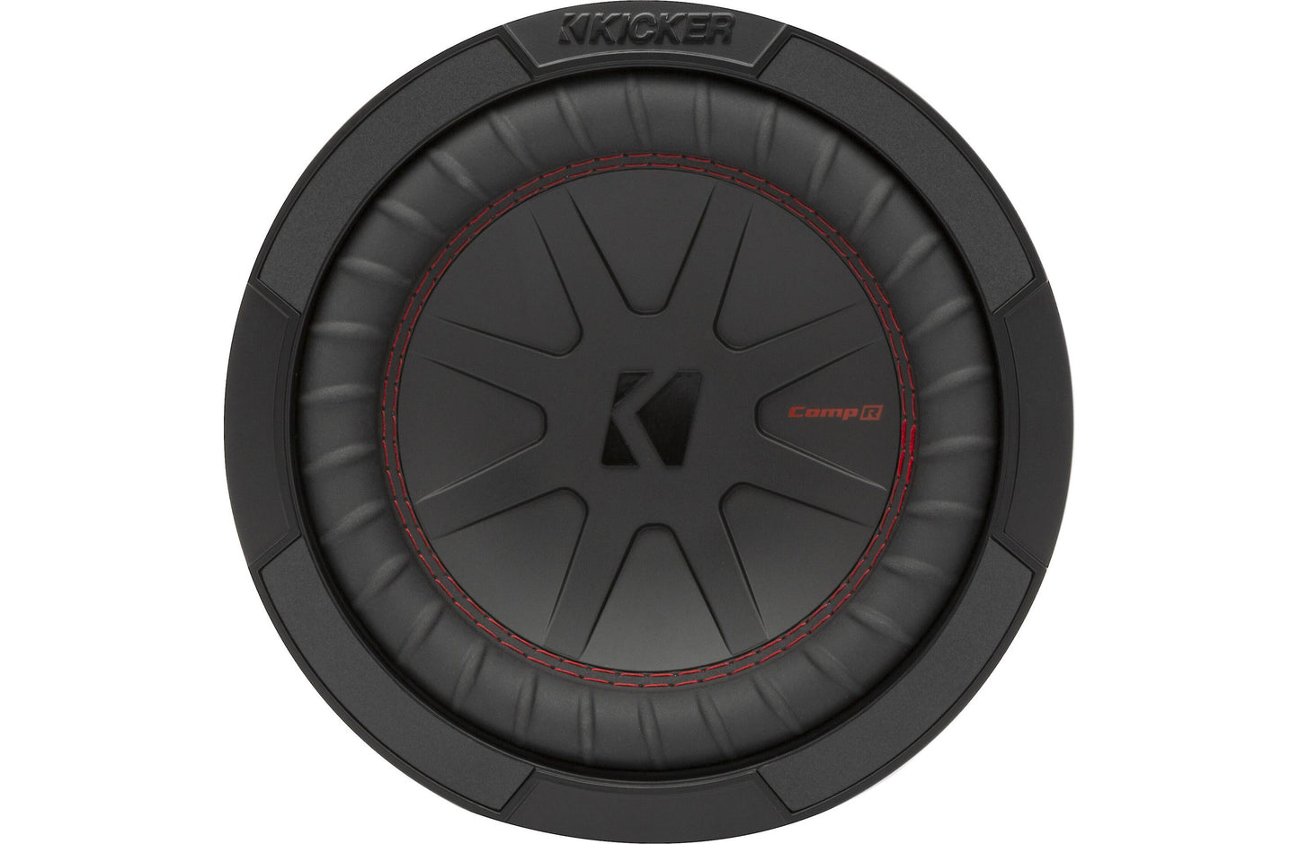 Kicker 48CWR84 CompR Series 8" subwoofer with dual 4-ohm voice coils