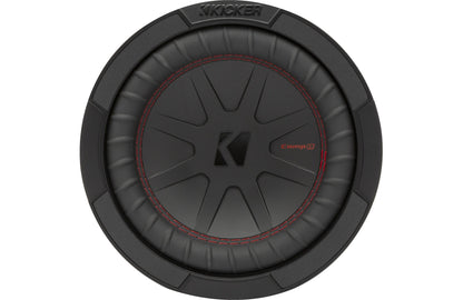 Kicker 48CWR84 CompR Series 8" subwoofer with dual 4-ohm voice coils