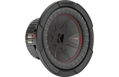 Kicker 48CWR84 CompR Series 8" subwoofer with dual 4-ohm voice coils