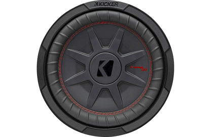 Kicker 48CWRT102 CompRT Series shallow-mount 10" subwoofer with dual 2-ohm voice coils