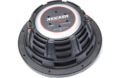 Kicker 48CWRT104 CompRT Series shallow-mount 10" subwoofer with dual 4-ohm voice coils