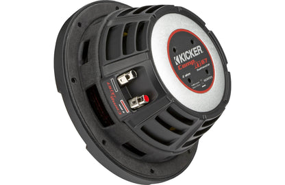 Kicker 48CWRT672 CompRT Series shallow-mount 6-3/4" subwoofer with dual 2-ohm voice coils