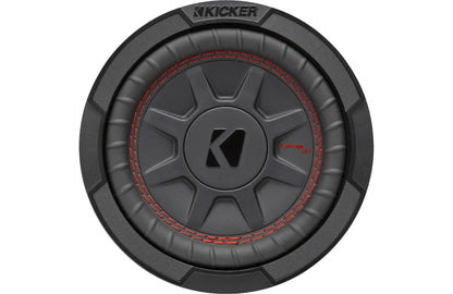 Kicker 48CWRT674 CompRT Series shallow-mount 6-3/4" subwoofer with dual 4-ohm voice coils