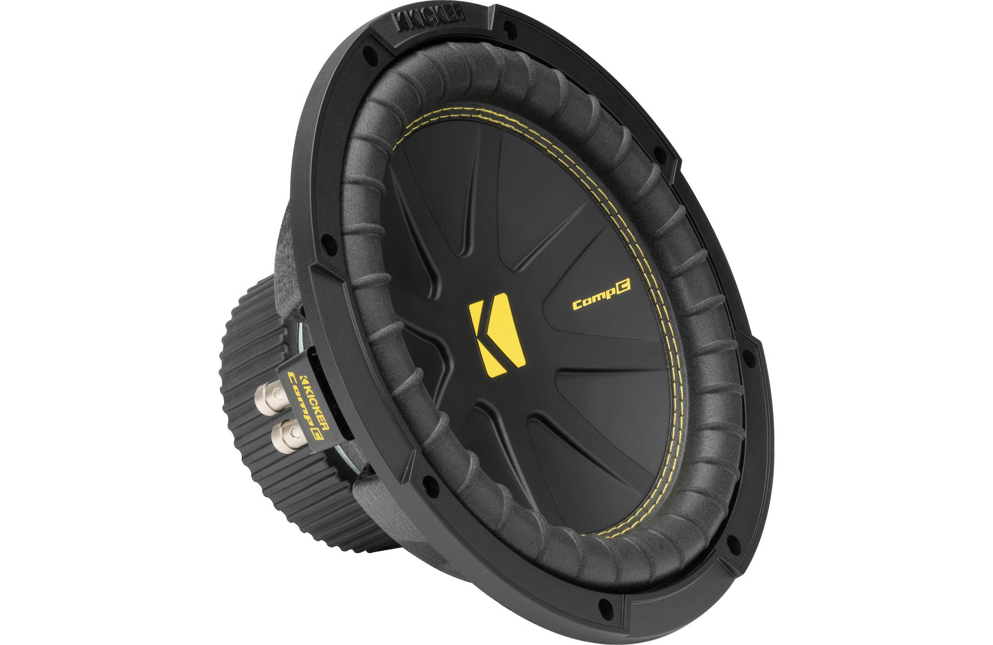 Kicker 50CWCD104 CompC™ 10" subwoofer with dual 4-ohm voice coils
