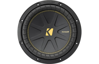 Kicker 50CWCD104 CompC™ 10" subwoofer with dual 4-ohm voice coils