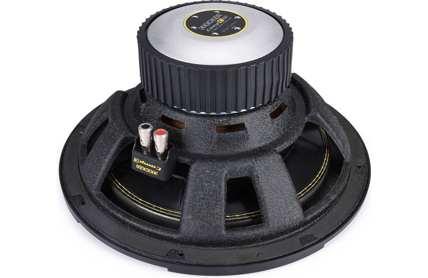 Kicker 50CWCD124 CompC™ 12" subwoofer with dual 4-ohm voice coils