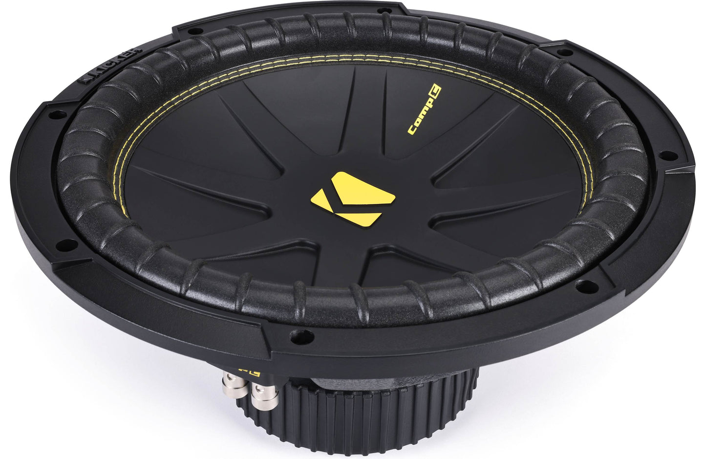Kicker 50CWCD124 CompC™ 12" subwoofer with dual 4-ohm voice coils
