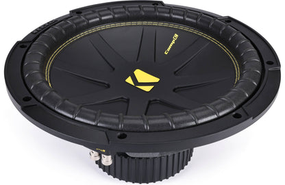 Kicker 50CWCD124 CompC™ 12" subwoofer with dual 4-ohm voice coils