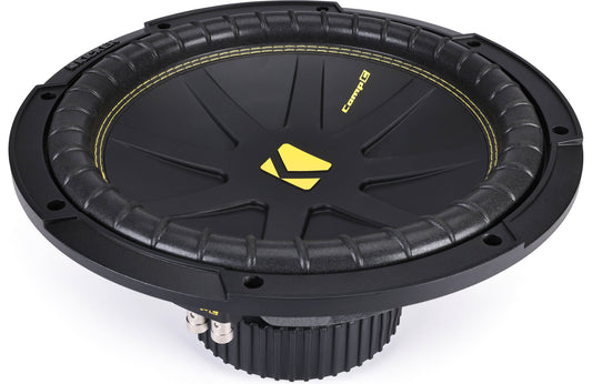 Kicker 50CWCD124 CompC™ 12" subwoofer with dual 4-ohm voice coils