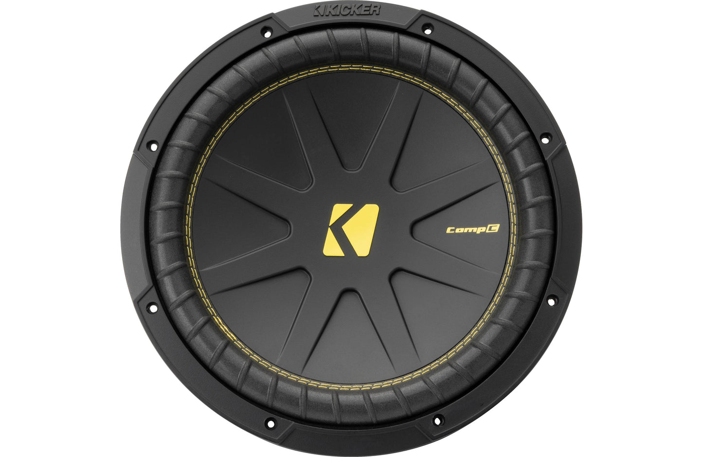 Kicker 50CWCD124 CompC™ 12" subwoofer with dual 4-ohm voice coils