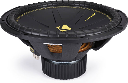 Kicker 50CWCD154 CompC™ 15" subwoofer with dual 4-ohm voice coils
