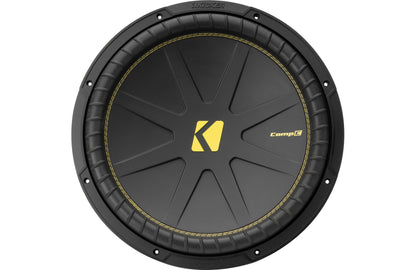 Kicker 50CWCD154 CompC™ 15" subwoofer with dual 4-ohm voice coils