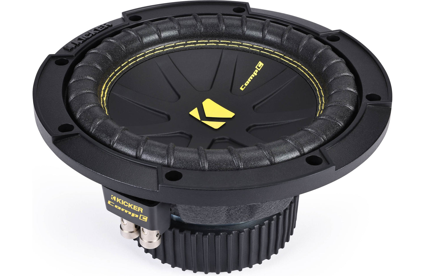 Kicker 50CWCD84 CompC™ 8" subwoofer with dual 4-ohm voice coils