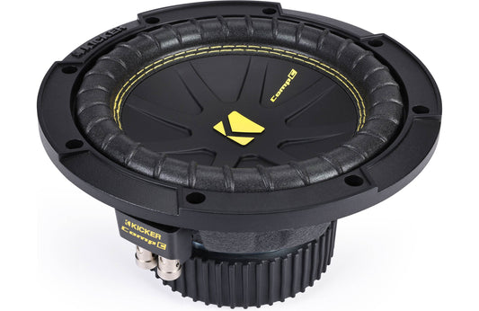 Kicker 50CWCD84 CompC™ 8" subwoofer with dual 4-ohm voice coils