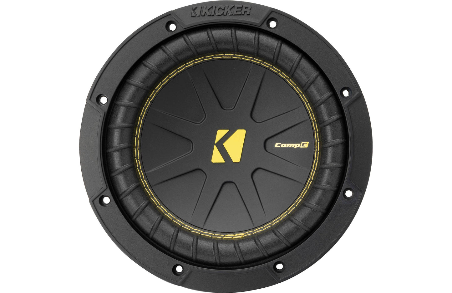 Kicker 50CWCD84 CompC™ 8" subwoofer with dual 4-ohm voice coils