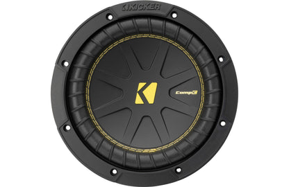 Kicker 50CWCD84 CompC™ 8" subwoofer with dual 4-ohm voice coils