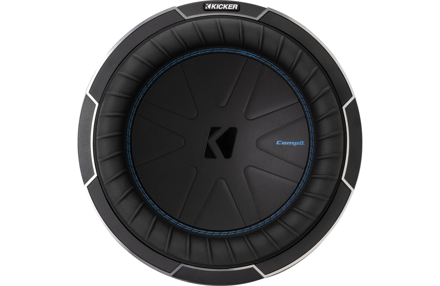 Kicker 51CWQ102 CompQ Series 10" subwoofer with dual 2-ohm voice coils