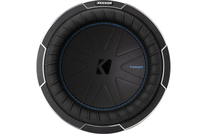 Kicker 51CWQ102 CompQ Series 10" subwoofer with dual 2-ohm voice coils