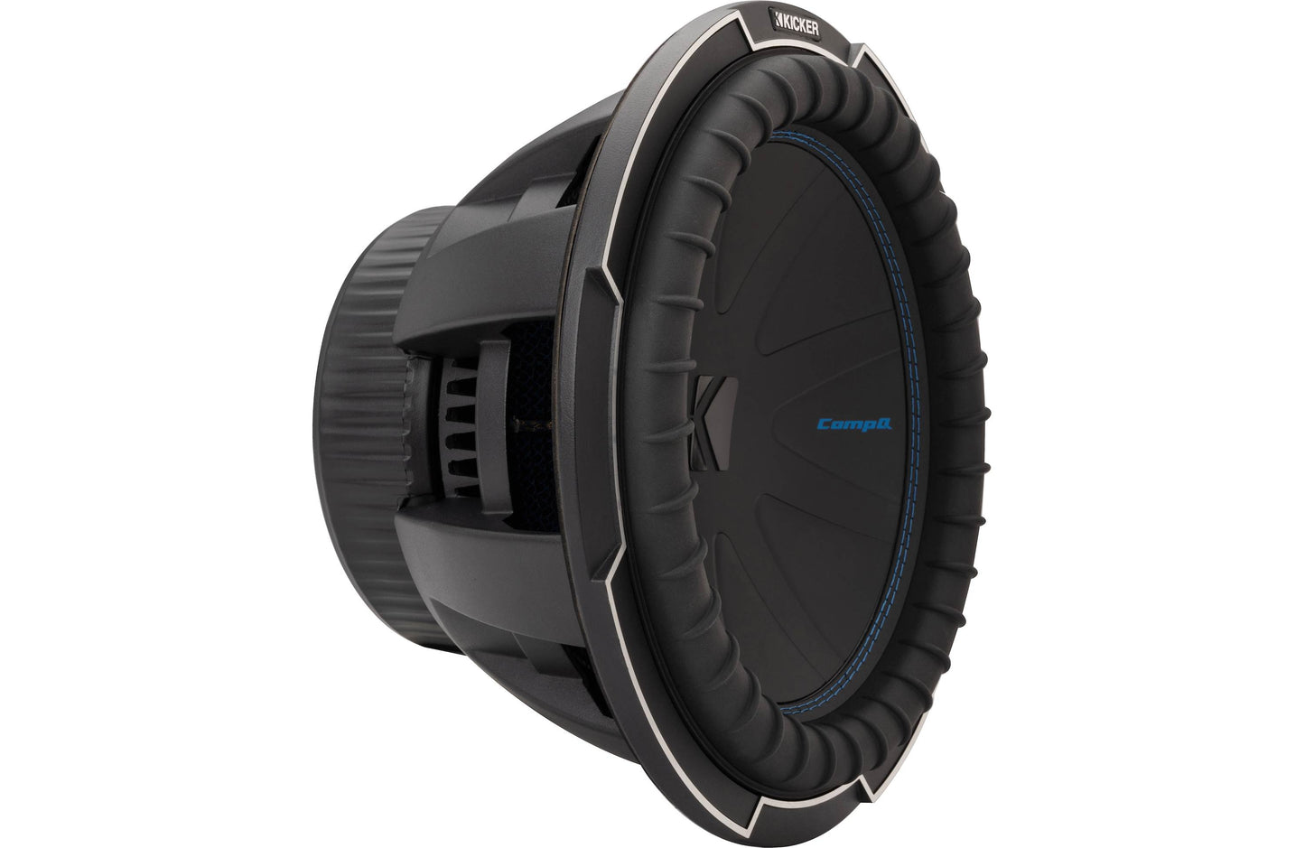 Kicker 51CWQ122 CompQ Series 12" subwoofer with dual 2-ohm voice coils