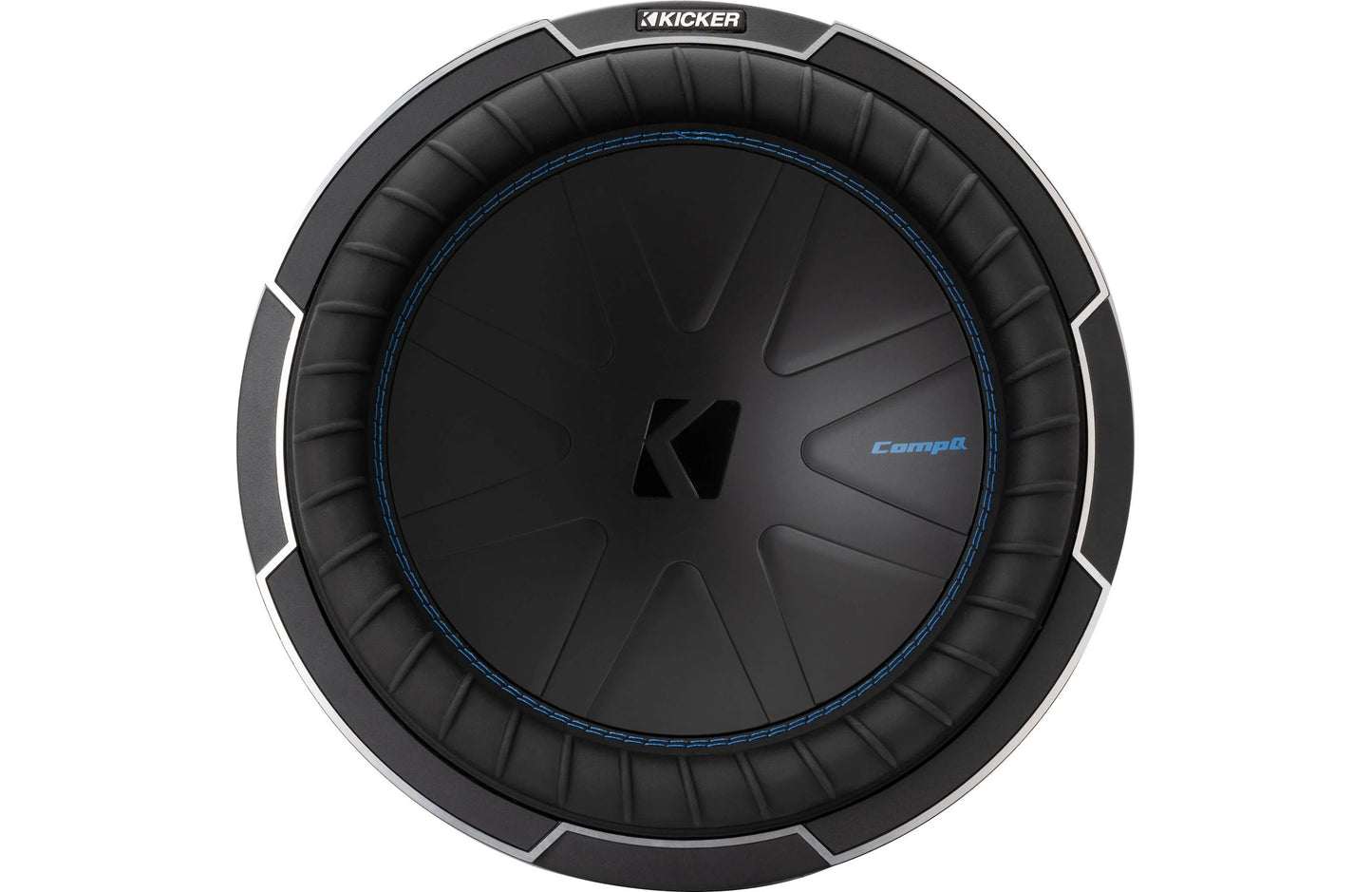 Kicker 51CWQ122 CompQ Series 12" subwoofer with dual 2-ohm voice coils
